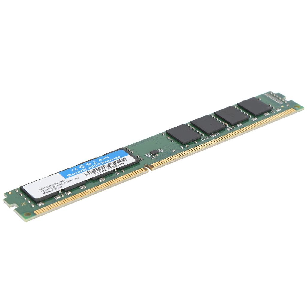 DDR3 RAM 1333MHz 1.5V 240 Pin Unbuffered NonECC Memory Module for Desktop Computer(2GB )