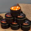 Power Outage Candles Unscented Candles with Jar 36 Hours Long Burning 3-Wick Lamp for Home Outdoor Activities Survival Fishing