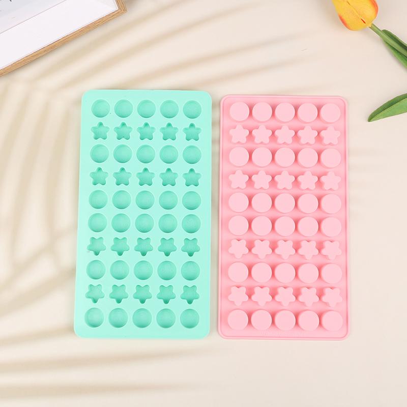Mini Pentagram Silicone Chocolate Mold Jelly Block Bar Mold Kitchen Baking