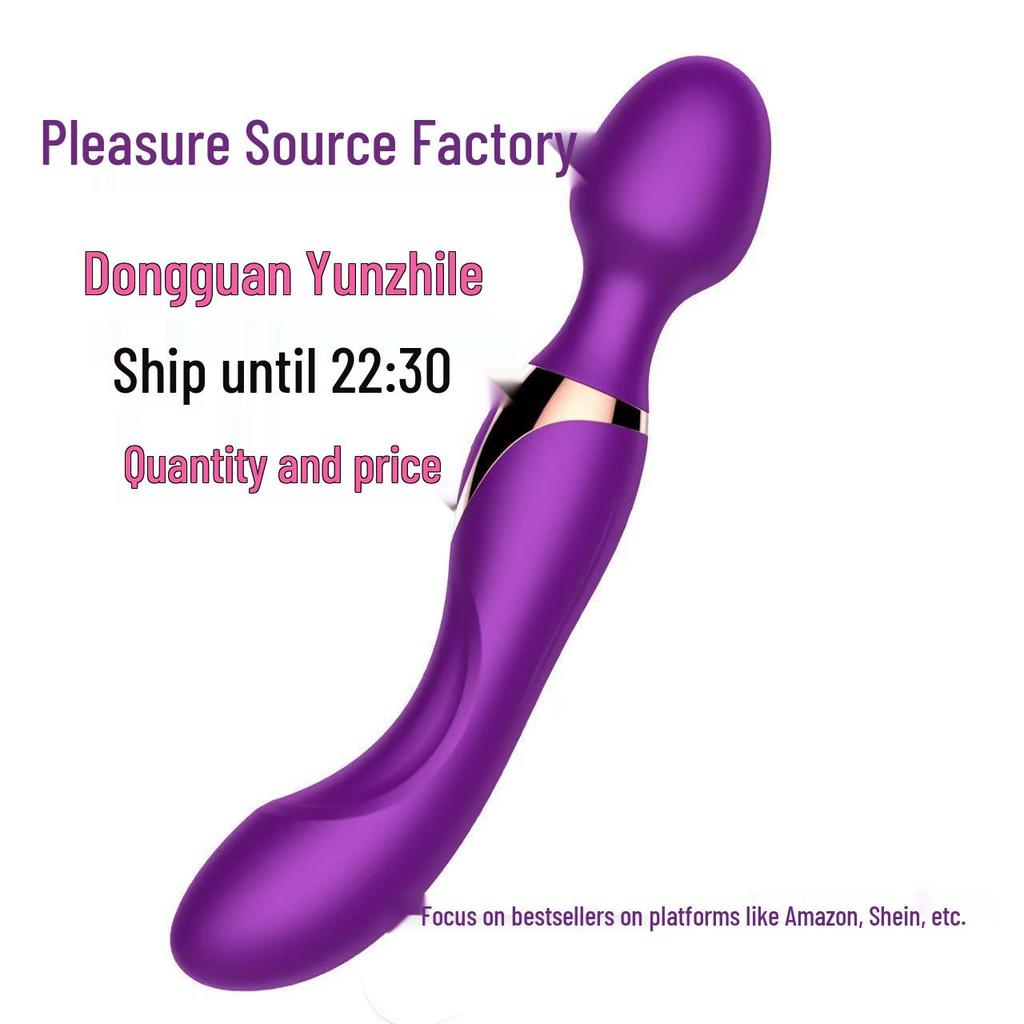 Dual Motor Heated Vibration Rod for Women