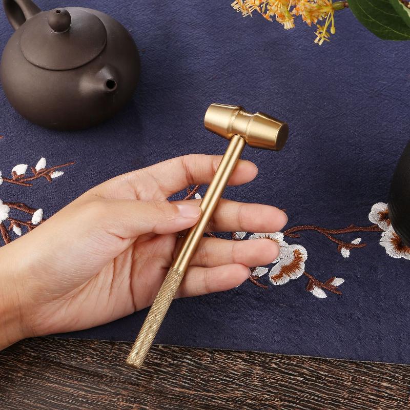 Brass Solid Hammer Car Explosion-proof Hammer Decoration Creative Home Practical Decorations
