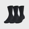 Unisex Training Cotton Crew Socks 3 Pairs 1386311-001 2733620