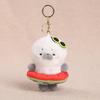 Soft Seal Stuffed Animal Keyring Plush Material Seal Soft Plush Doll Keychain  Birthday Gift