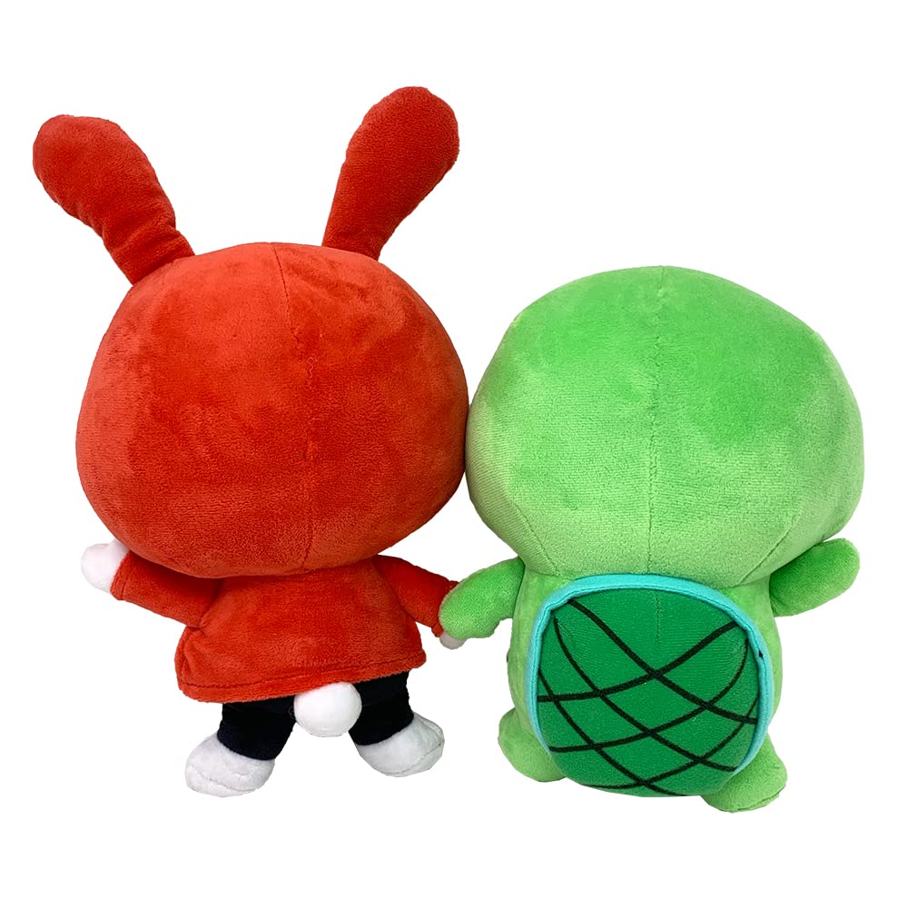 Maizen Sisters Huge Stuffed Toy, Energetic High-five, Set of 2 Types, Approx. 24cm, Zenichi, Mikey, Stuffed Toy, Maizen