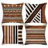 1/4pcs African Patterned Pillowcases for Stylish Home Decor Sofa Cushion Cover Home Bedroom Room Decoration