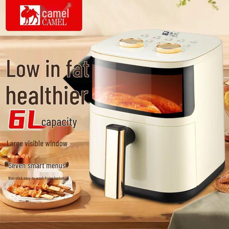 Chigo Smart Heißluftfritteuse: Große Kapazität, Antihaftbeschichtung, Multifunktional, Rauchfreies Kochgerät