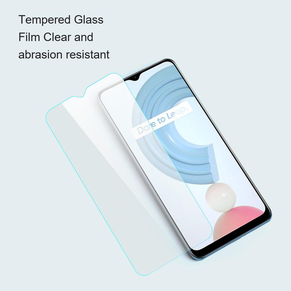 AMORUS For Realme C65 4G Screen Protector High Aluminum-silicon Glass Anti-explosion Film