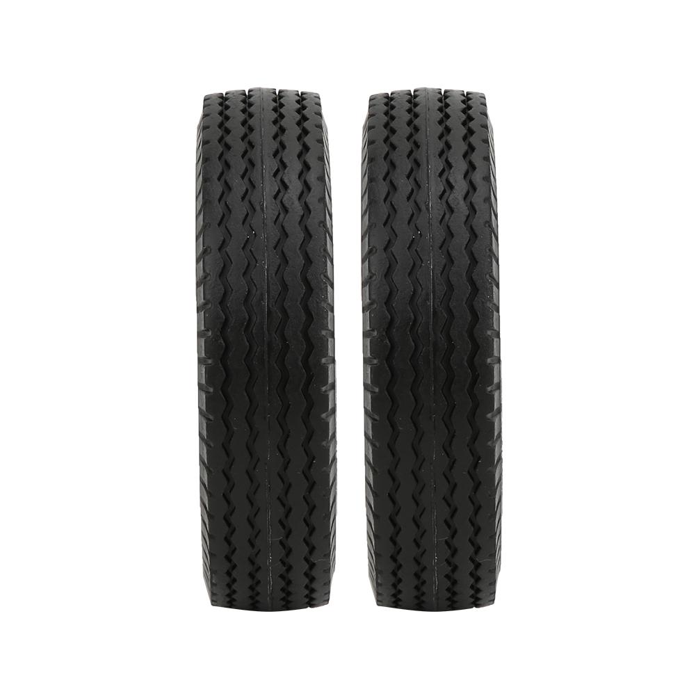 2 PCs High Wear Resistant Rubber Tires 85x21mm for Tamiya 1/14 RC Truck Tractor
