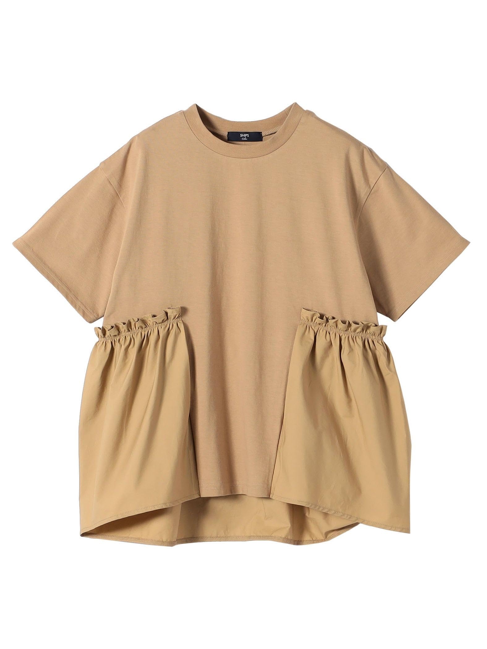 

Цвета Кораблей Ручная Стирка Докинг Пеплум Топ с Коротким Рукавом 222320080 Бежевый Один Размер