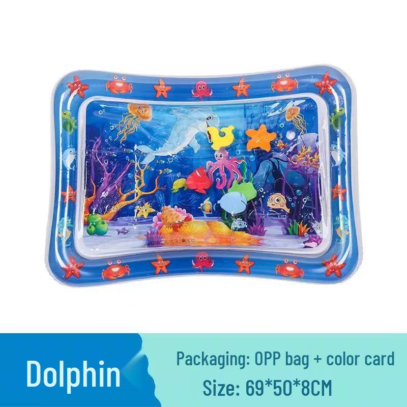 Inflatable Baby Water Mat - PVC Patting Cushion for Crawling Babies