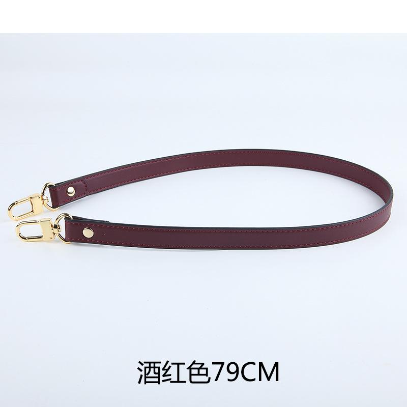 Shoulder Strap Women's Bag Accessories Single Armpit Hand-held Wrist Solid Color Short Multiple Sizes Diagonal Cross