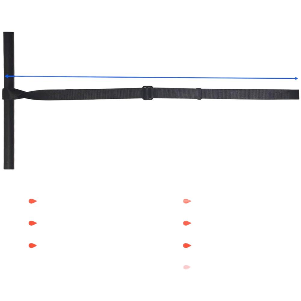 Polyester Material Dumbbell Straps Bench Press Straps