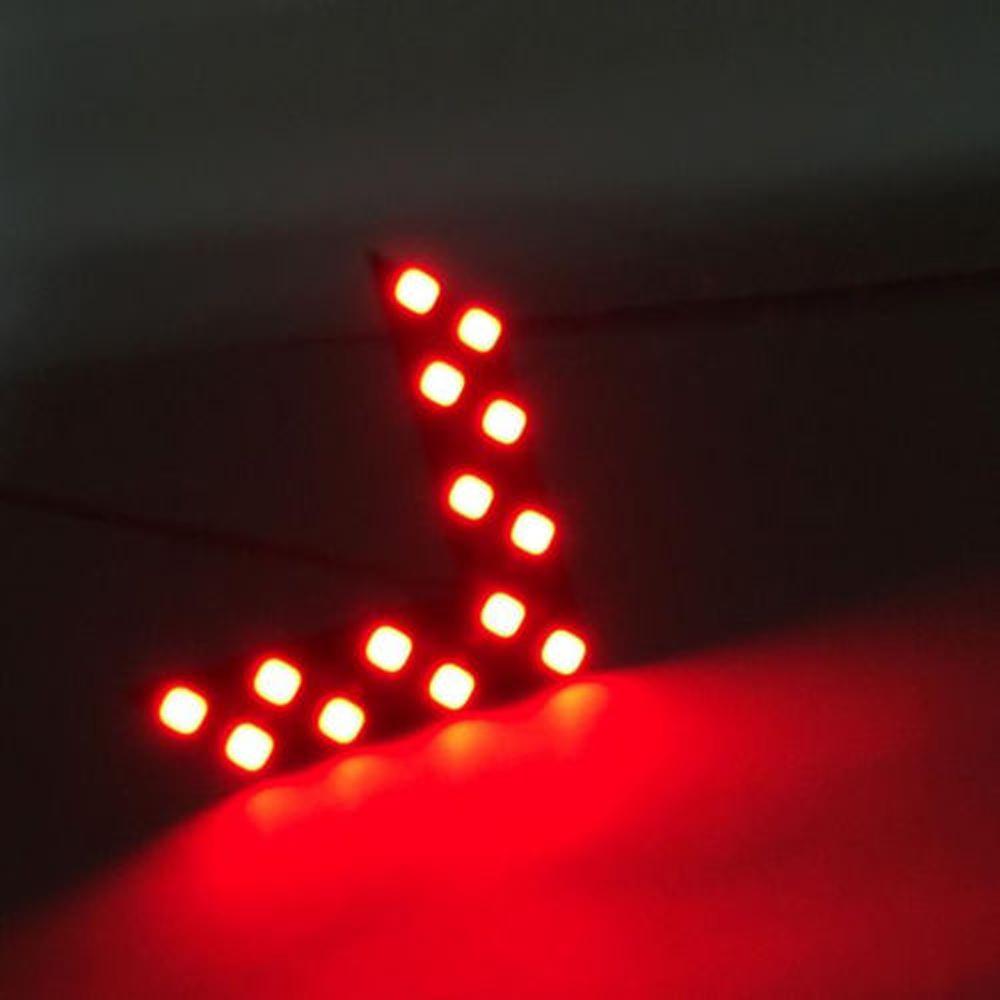 2Pcs Universal Car Auto Side Rear View Mirror 14-SMD Led Lamp Turn Signal Lights Accessories Led Lights Car Accessories Tools