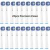 8/16Pcs Replacement Brush Heads for Oral B Electric Toothbrushes Floss Cross Action 3D Pro White Precision Standard Daily Clean