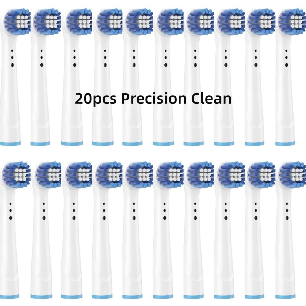 8/16Pcs Replacement Brush Heads for Oral B Electric Toothbrushes Floss Cross Action 3D Pro White Precision Standard Daily Clean