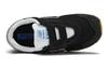 New Balance NB 515 Breathable Cushioning, Wear Resistant Low Top Kids' Running Shoes Black Kids' PV515BU