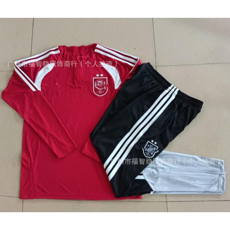 2026-2027 Football Training Suit Set Men Women Unisex Long Sleeve Sports Tracksuit Arsenal Barcelona Real Madrid Inter Milan