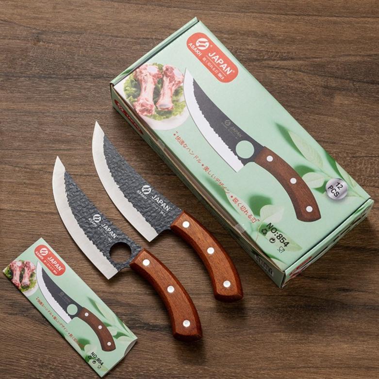 Professional Knife Meat Cleaver Butcher Knife Stainless Steel Boning Butcher Knife Kitchen Meat Cleaver Multi-purpose Knife