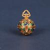 Hollow out Enamel Box Necklace Luxury Jewelry DIY Making Charms DIY Trinkets Accessories  Women