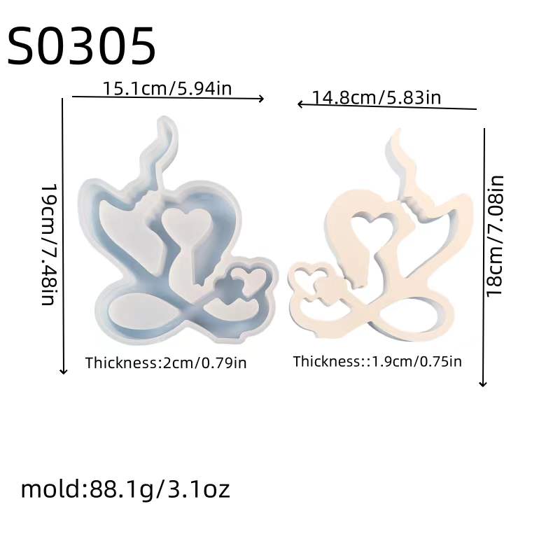 

3D Лента Мужчина и Женщина Целуются Декоративные Орнаменты Подсвечник Гипсовая Форма DIY Силиконовая Форма Ручная Работа Домашнее Украшение белый