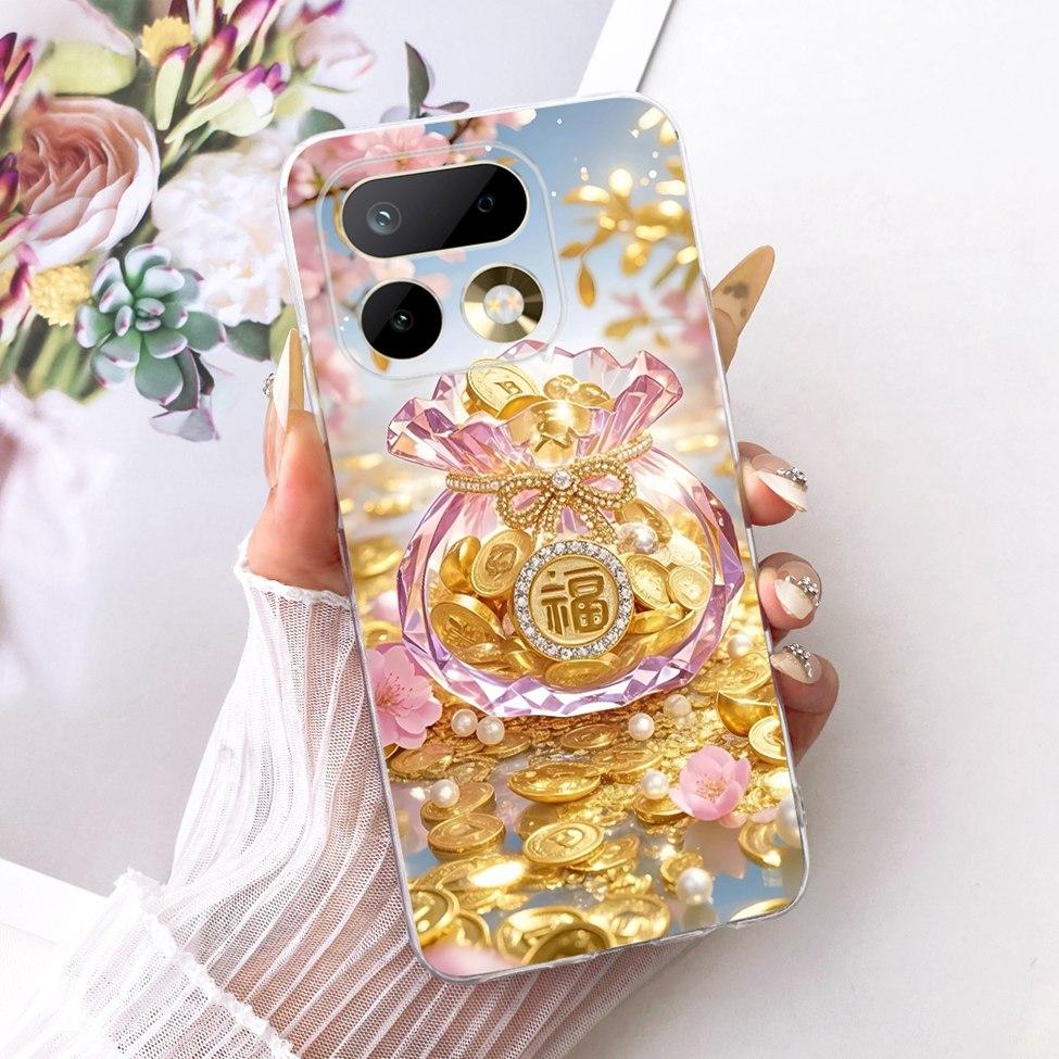 6.78'' For Realme 16Pro RMX5121 RMX5120 Case For Realme 16 Pro Cover Fashion Butterfly Cute Cat Cool Painted Soft Phone Casing