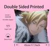 T-Tougen A-Anki Anime Pillow Case Comfort Sofa Bed Silky Elegant Invisible Zipper Custom Decorative Cushion Cover