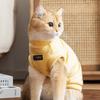 Cats In Autumn and Winter Korean Version Simple Macaroni Cat Sleeveless Velvet Coat Teddy Small Dog Dog Pet Cat Clothes