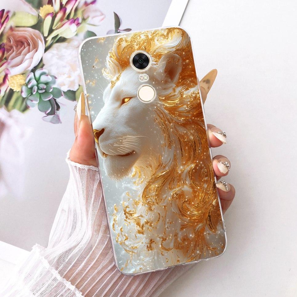 For Xiaomi Redmi 5 Plus 5Plus Redmi5 Phone Case Chinese Dragon Cute Cat Cartoon Pattern Casing Soft Clear Silicone Back Cover