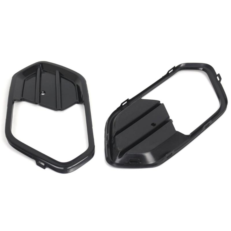 1 Pair Fog Light Cover Bezel FO1038164 GJ5Z-17K946-AB for Escape Kuga 2017-2019 Front Fog Light Bezel Trim Replacement