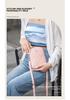 Trendy Embroidered Diamond Pattern Crossbody Phone Bag - 2022 Women's Style