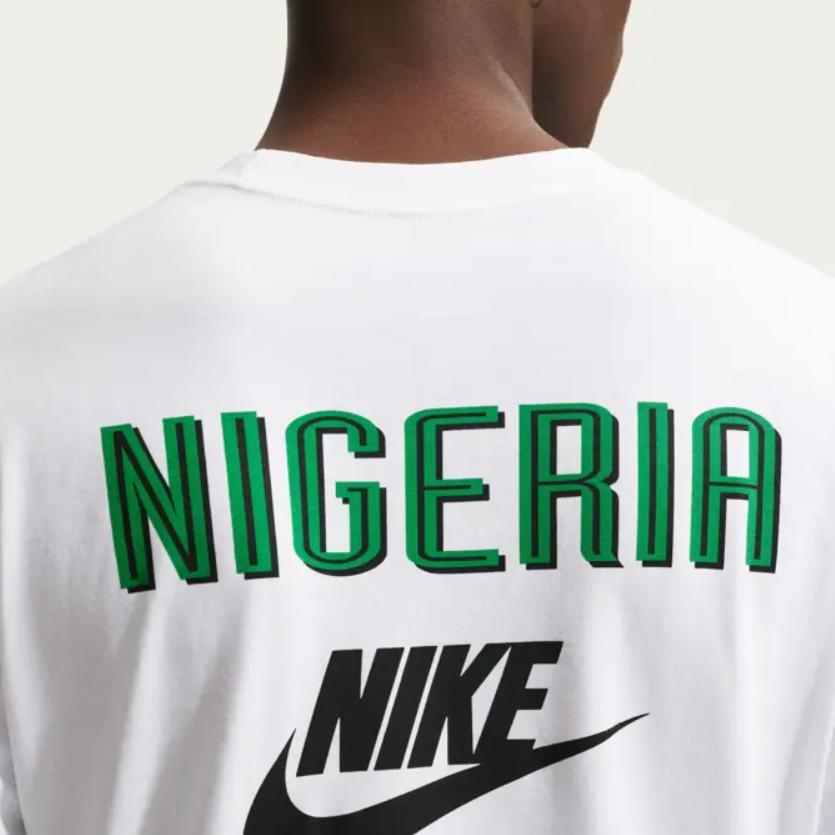 Nike Nigeria 1996 Home Sports Crew Neck Short Sleeve T-Shirt Men Tops IQ2248-100