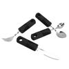 4Pcs Bendabl Weighted Silverware Non Slip Textured Eating Assistance  Parkinson Patients