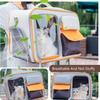 Foldable Cat Backpack Large Capacity Breathable Double Layer Portable Carrier for Cat Bag Traveling Pet Moving Bag Cats Products