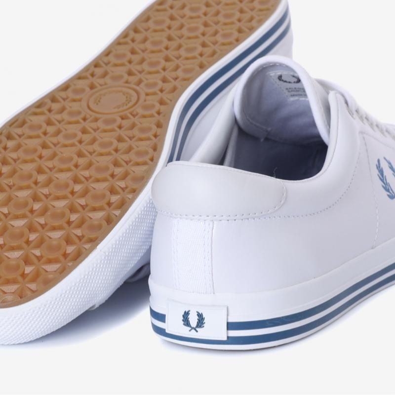 Fred Perry 23fw Unisex Sneakers Underspin Leather