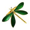 Dragonfly Napkin Ring Metal Springtime Napkin Holder Green Dragonfly Napkin Ring for Table Settings Wedding Holiday Dinners Decoration
