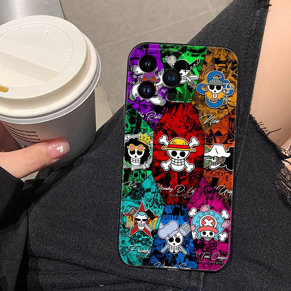 One Piece Luffy Zoro Nami Cover Phone Case For iphone Apple 17 AIR 16E 16 15 14 13 12 11 Pro XR Max 8 7 Plus TPU Case Funda Capa