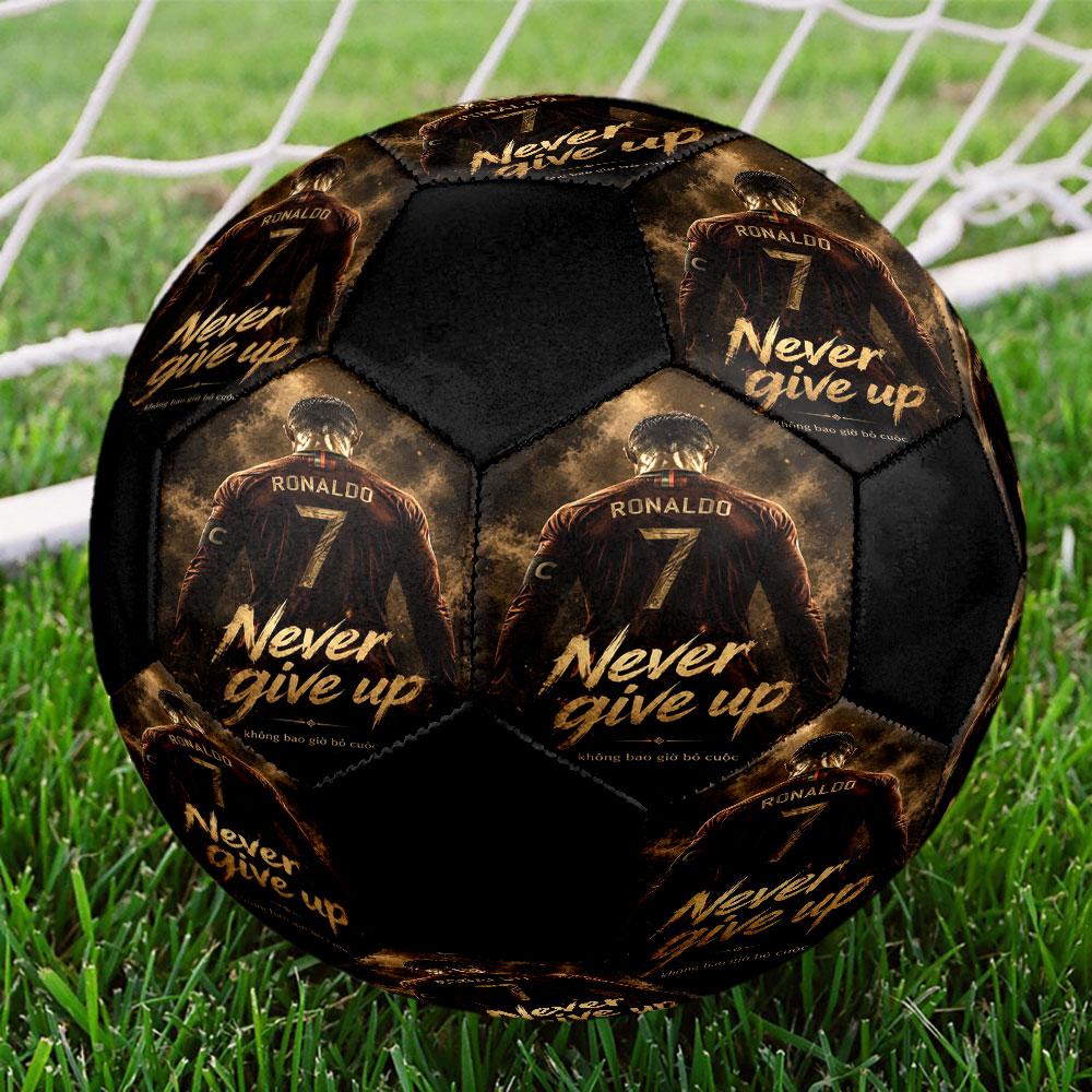Size 5 Printed Football Resistant Outdoor Training Soccer Ball