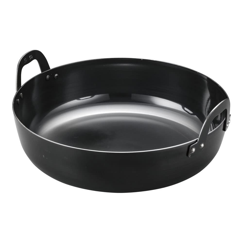 

Endo Shoji Commercial Thick Plate Frying Pan 39cm Iron Made in Japan AAG09039 чёрный