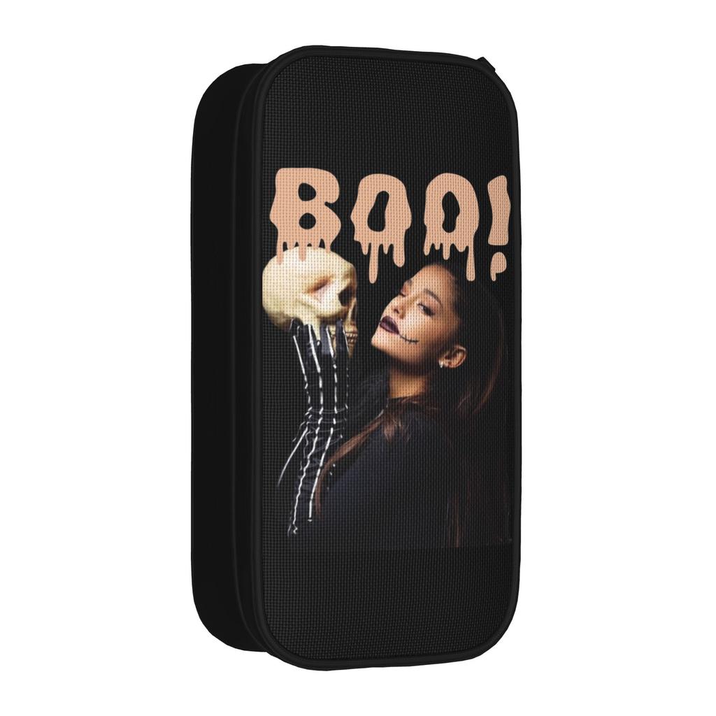 Cute Boo! Arianas Grandes Halloween Edition Pencil Cases Pencilcases Pen Kids Big Capacity Bags School Supplies Gift Stationery