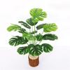 Artificial Plant Wall Decoration With Green Plastic Leaves For Home Office And Gift Giving