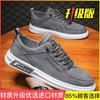 Canvas shoes men's 2025 summer men's shoes trend men's board shoes versatile casual shoes breathable deodorant ice silk cloth shoes