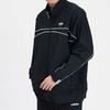 Adidas Logo Stand Collar Letter Track Sports Jacket Men's Black