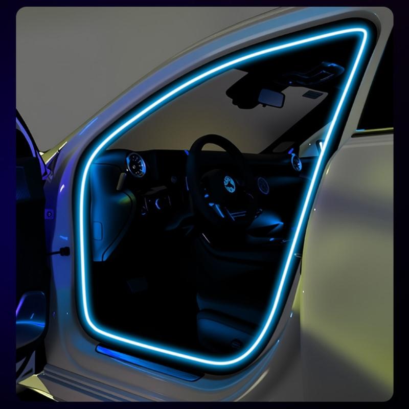 Strong Acrylic Construction Car Interior Mood Light LED with Sound Responsive Music Rhythm Control for Travel