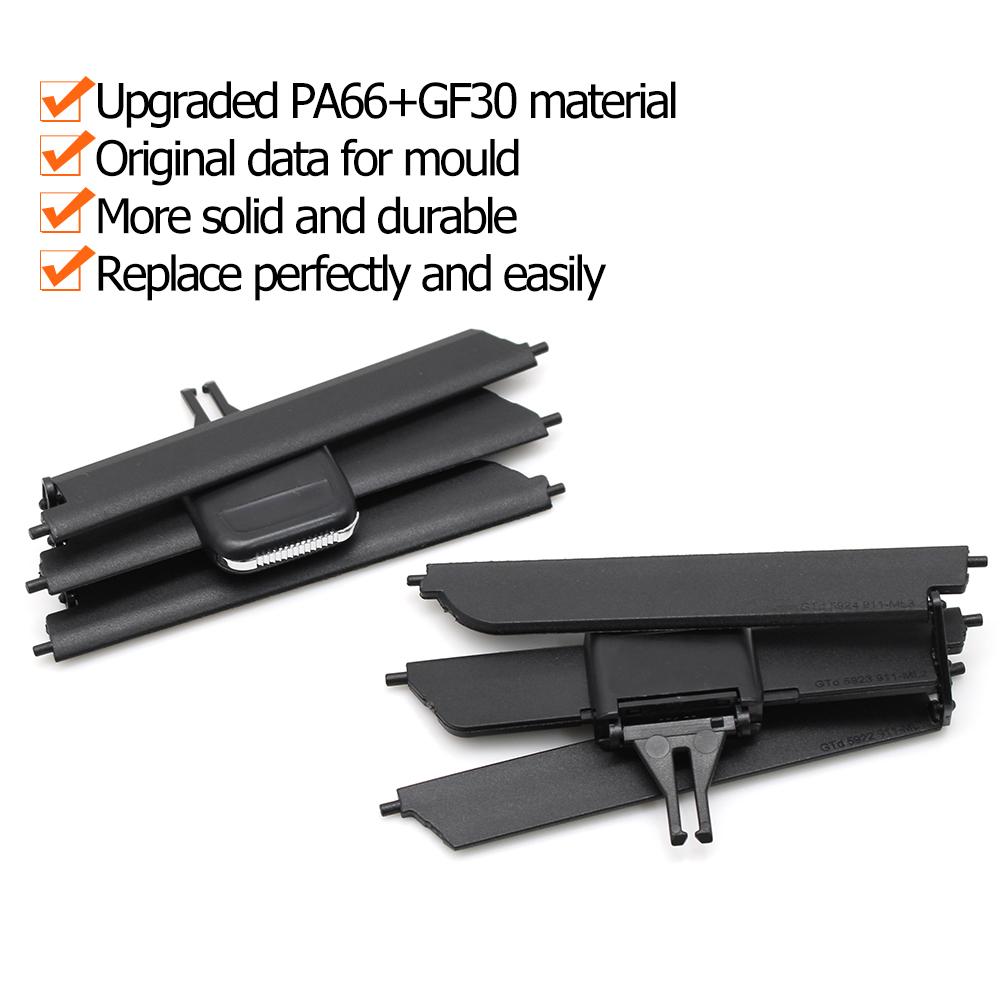 Car Dashboard Left Right Middle Air Conditioning AC Vent Grille Repair Kit For Porsche 911 Carrera GT2 GT3 Turbo Targa 2012-2019