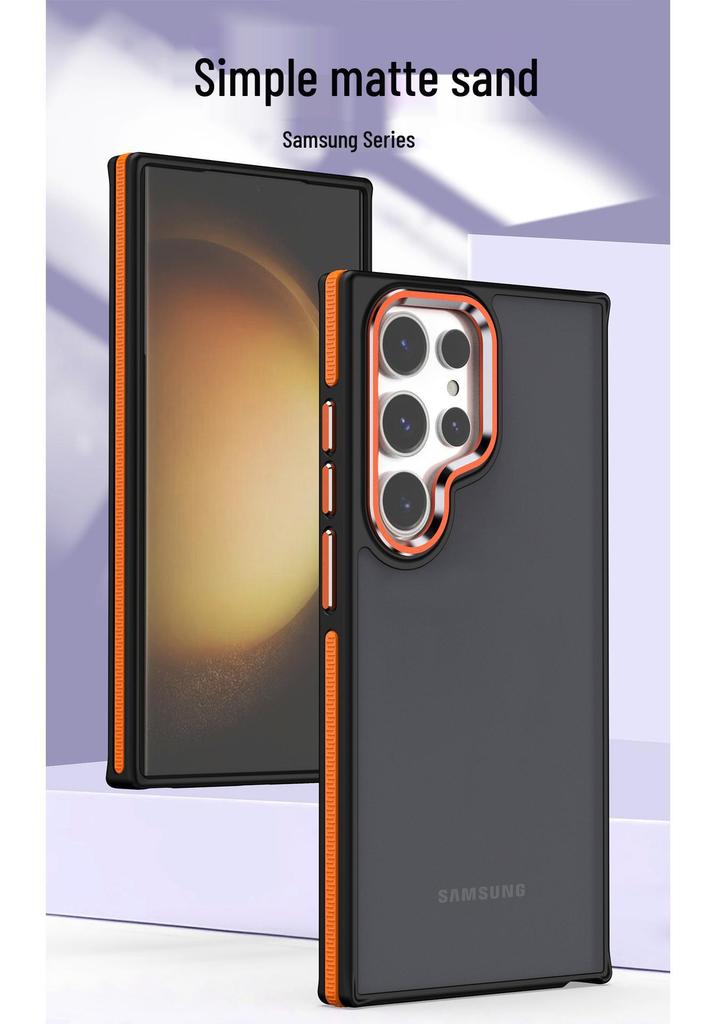 Coque de téléphone Samsung Série Ultra Magnétique et Protectrice Bicolore - Compatible avec les Modèles S24, S25, S26