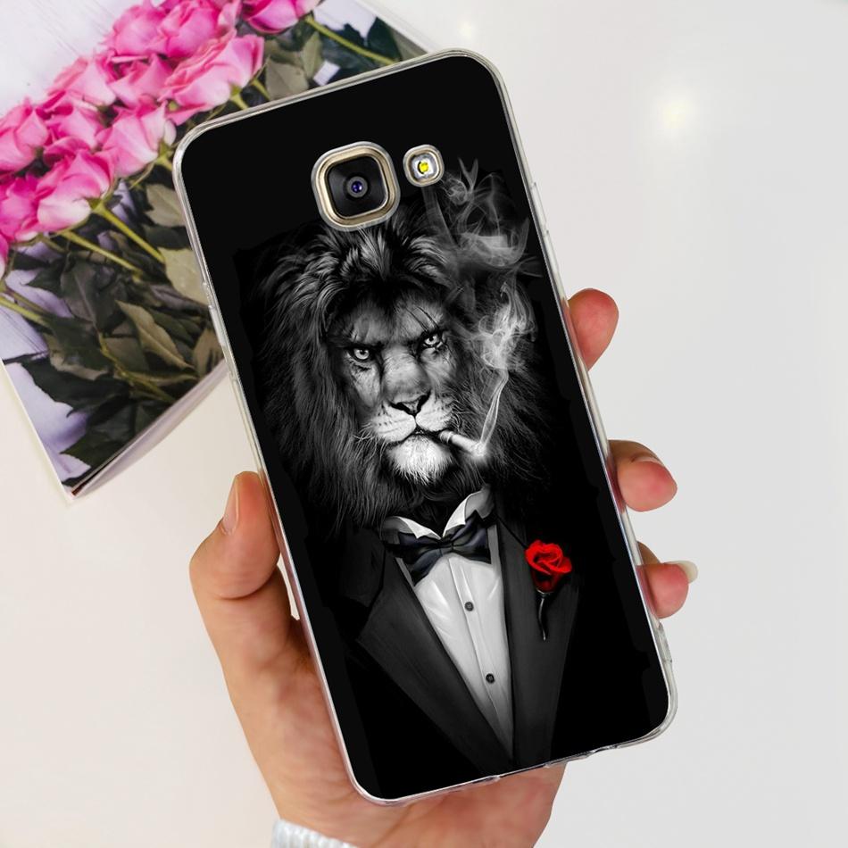 Pour Samsung Galaxy A5 2016 Coque Samsung A5 2017 2015 A500F A520F SM-A510F Impression Élégante Silicone Souple TPU Coque Arrière de Téléphone