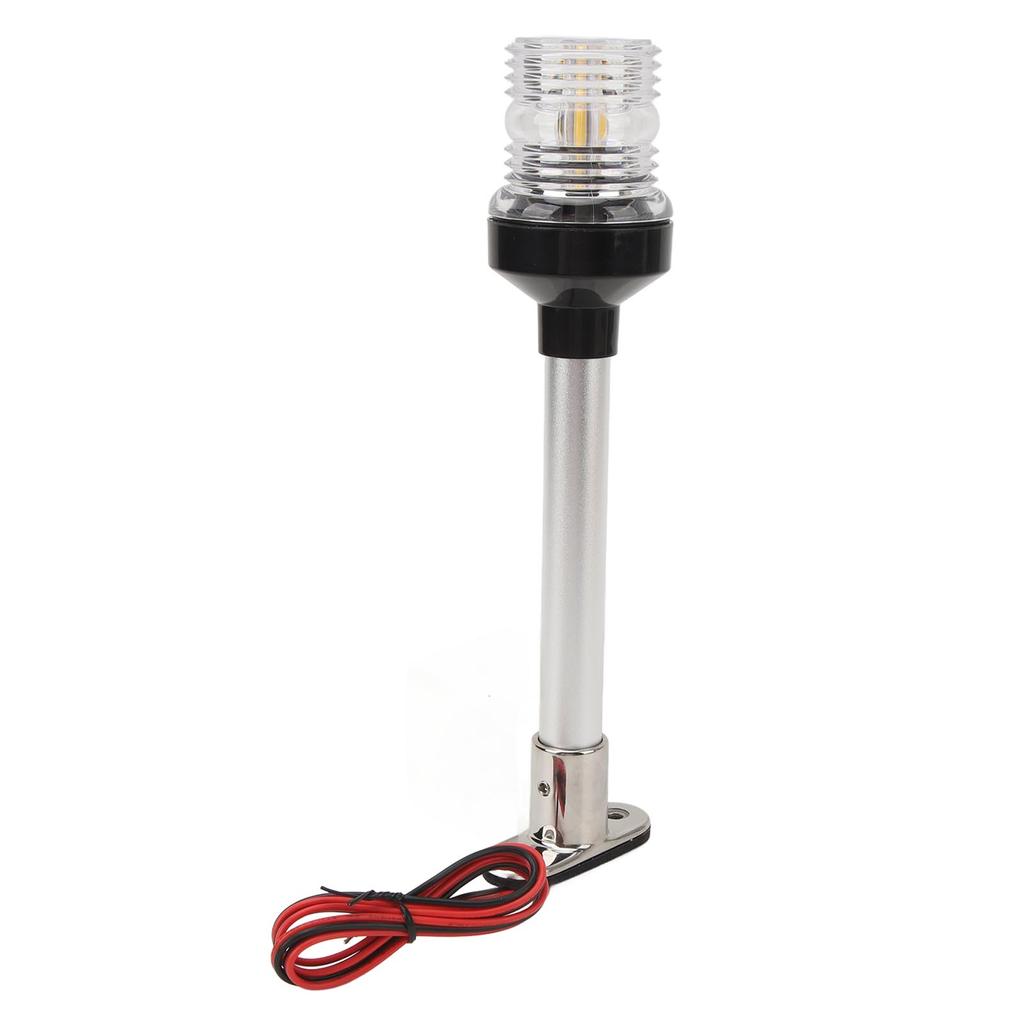 10in Boat Stern Light 360 Degree LED All Round Lighting 316 Stainless Steel Base Anchor Navigation Lights for Marine
