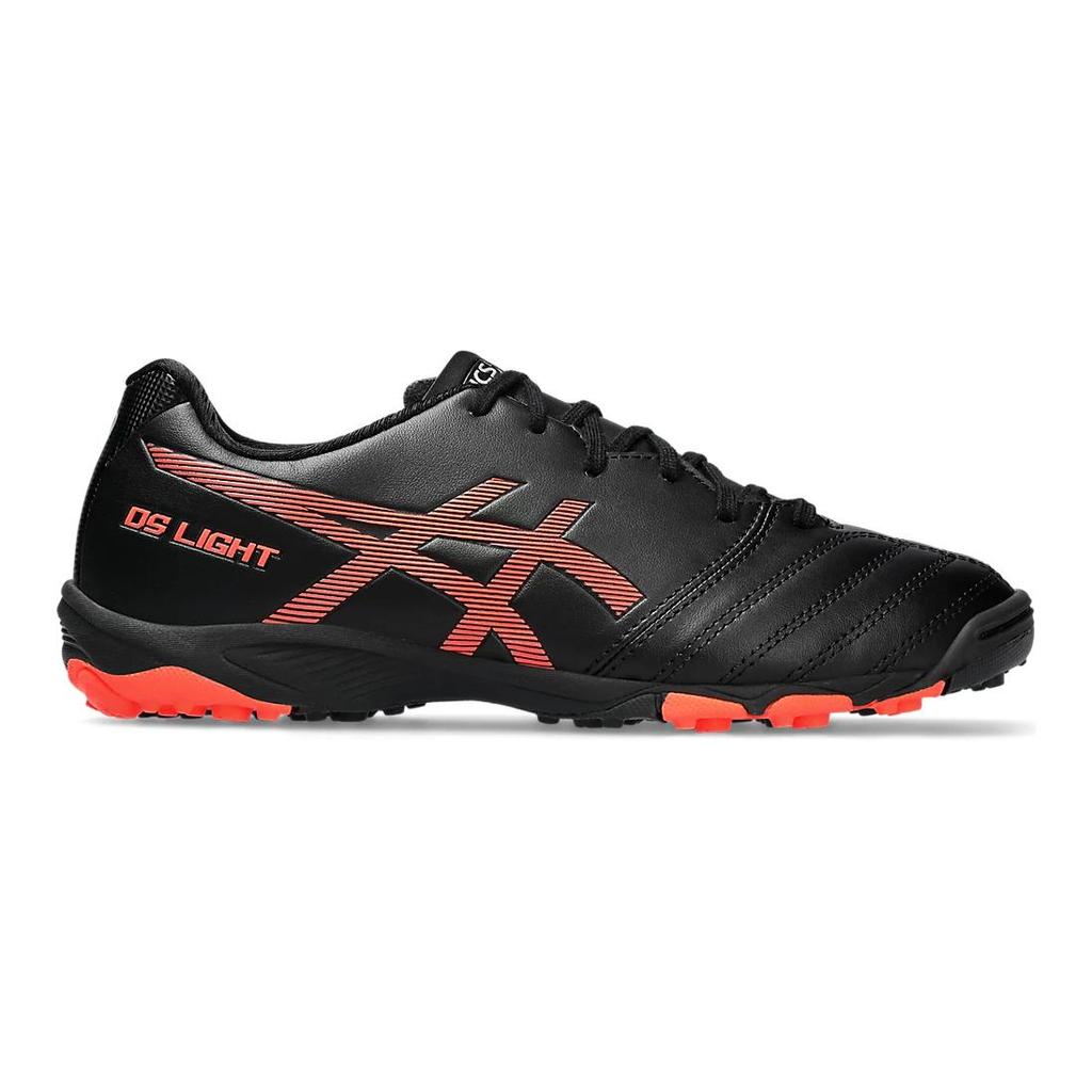 Asics Ds Light Jr Low Top Kids Soccer Shoes Kids Soccer Shoes Black Red 1104A047-002