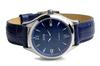 Automatic Genuine Leather Sapphire Crystal Blue [JIOS] Japanese-made Watch, Men's, Strap, (blue Hands, Crocodile-embossed Strap)