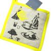 Les Trésors De Lily [L4242] - Cotton Potholder 'Belle Epoque' Taupe Yellow - 20x20 Cm
